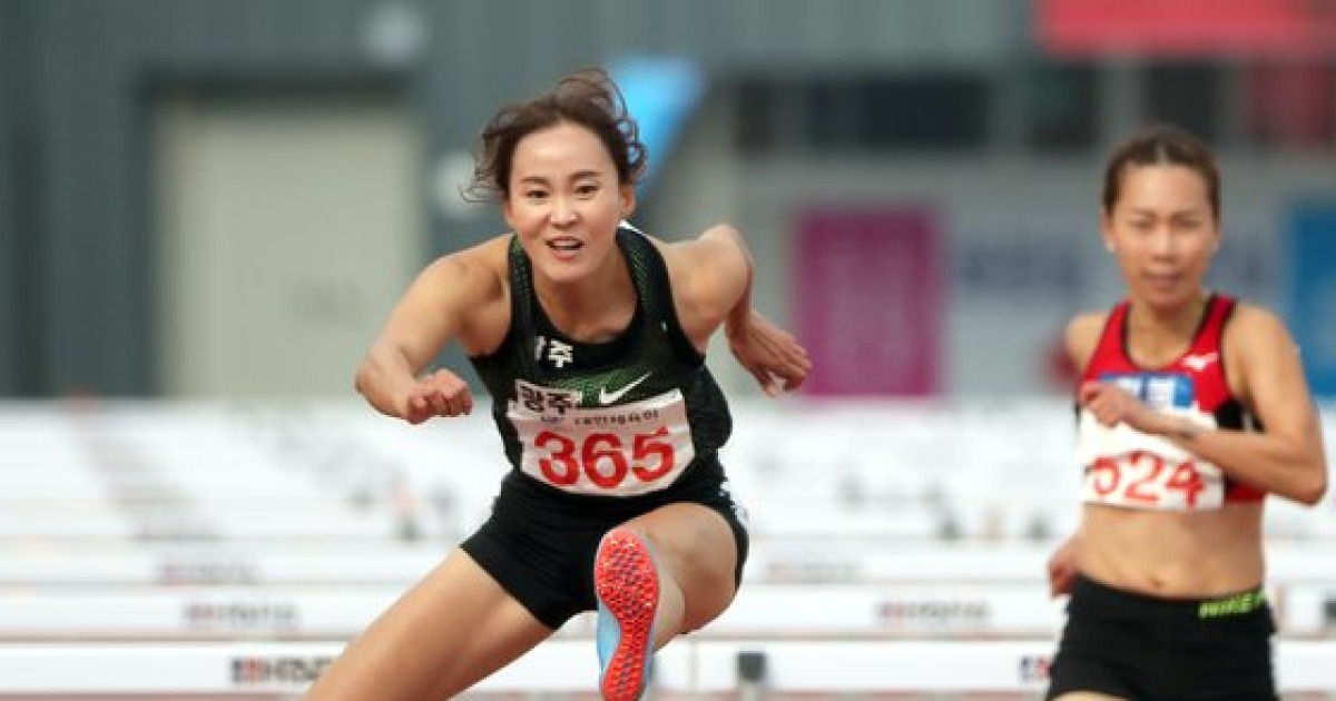 '허들공주' 정혜림, 전국체전 허들 100m 4연패