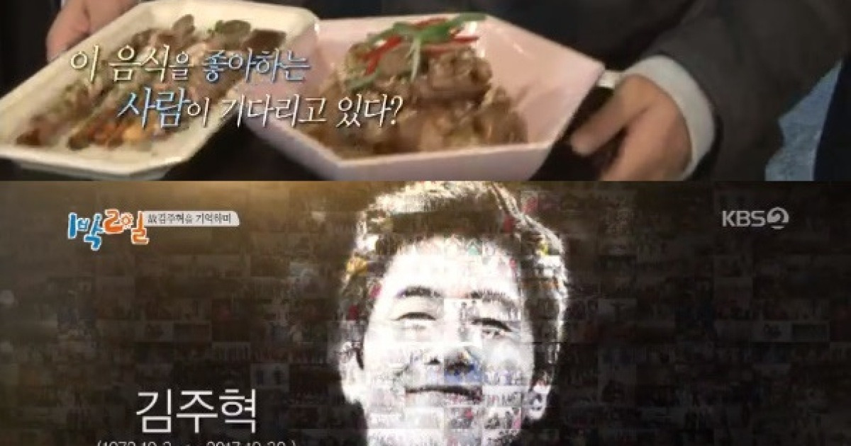 '1박2일' 故김주혁 1주기..김주혁 음성에 멤버들 눈물샘 폭발