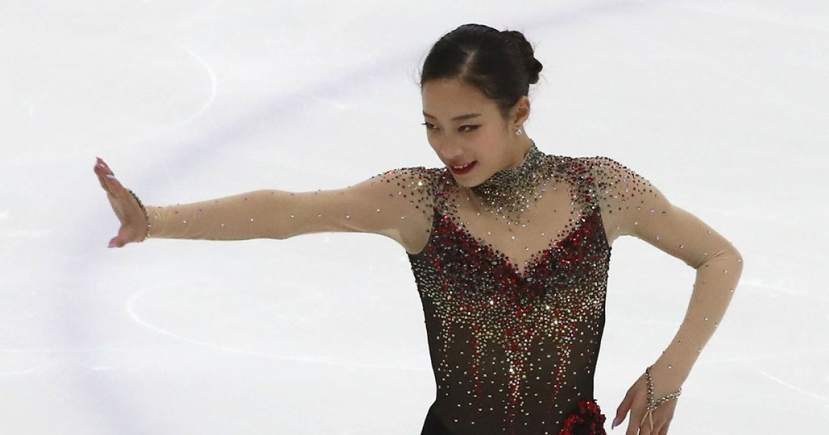 피겨 유영, 종합선수권 쇼트 1위..67.68점