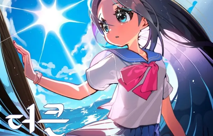 노란 수영복에 섹시한 몸매 어필하는 존예 처자