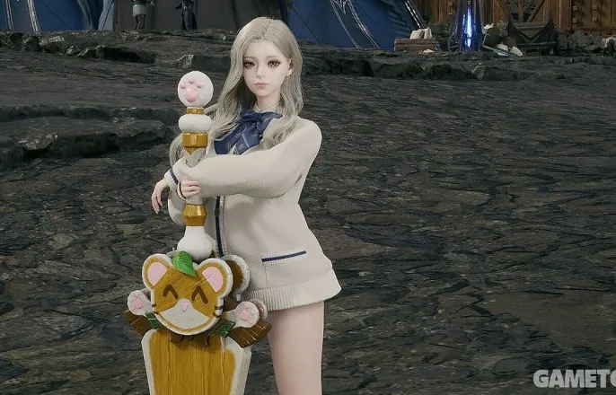 노란 수영복에 섹시한 몸매 어필하는 존예 처자