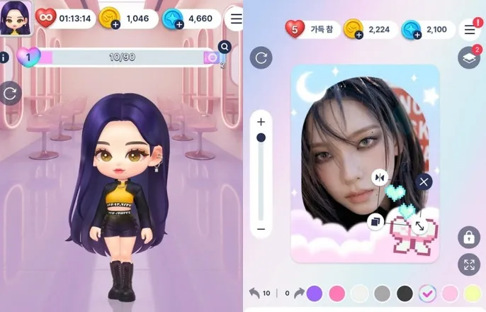 노란 수영복에 섹시한 몸매 어필하는 존예 처자