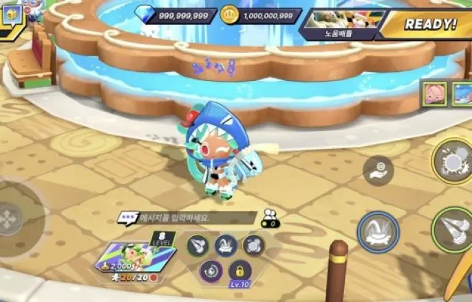 노란 수영복에 섹시한 몸매 어필하는 존예 처자