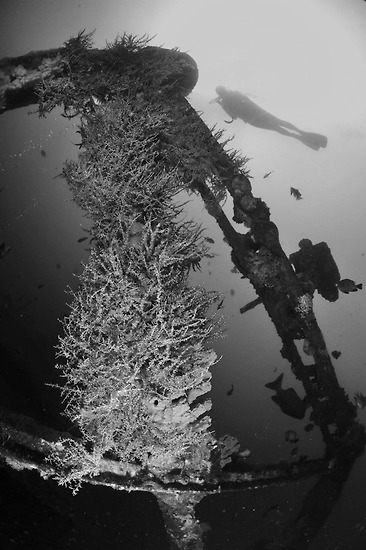 The Camia ship wreck - Boracay, Philippines