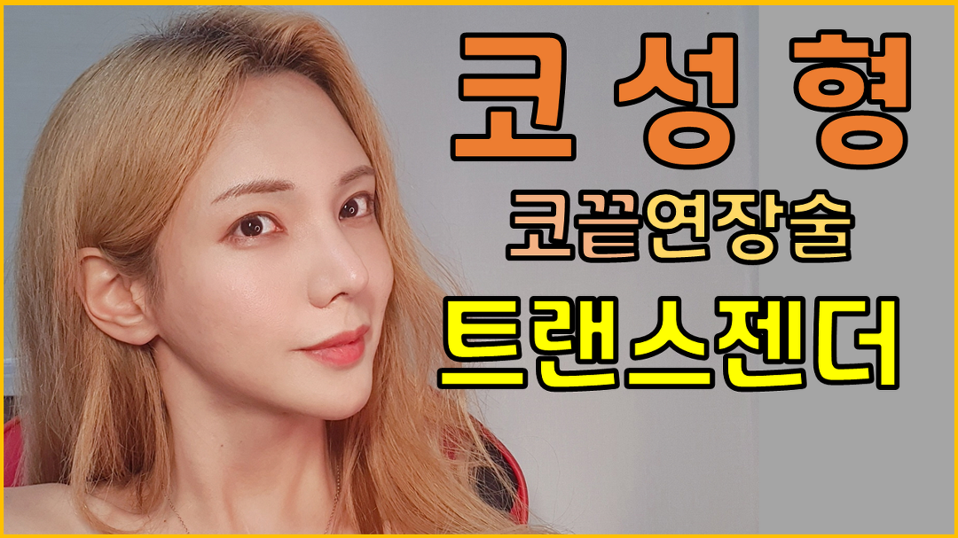 여성 코성형 후기보다 더 예쁜 코라인!