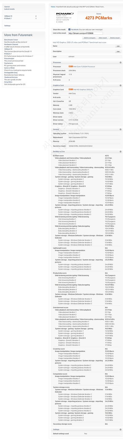 i7-3770K i7-2600K 비교, 비교, 벤치마크, 아이비브릿지, 샌디브릿지, 센디브릿지, Ivy Bridge, Sandy Bridge, i7-3770K, 오버클러킹, ES, CPU-Z, 공냉, 5.4Ghz, 7Ghz, ASUS SABERTOOTH Z77, A/S, 오버, QC45 ES, 3.5Ghz, i7-2600K, 소음, 전압, 효율, 전력측정, i7-3770K ES, HD4000, HD 4000, HD3000, HD 3000, 4Core 8-Way Multitask Processing, DZ77GA-70K, 인텔, 메인보드, 아수스, CPU, i7-3770K i7-2600K 비교를 해 보았습니다. ES버전을 미리 받아서 써보고 몇가지를 테스트 해 보았습니다. 사실 i7-2700K와 비교를 해야하는데 약간 클럭은 낮지만 i7-3770K 와 i7-2600K 를 비교한것을 감안하고 봐주세요. 엔지니어링 샘플에서는 TDP가 77W로 공개가 되었지만 현재 정식패키지에는 TDP 95W로 변경이 되었습니다. TDP는 물론 열설계전력일 뿐이고 실제로는 메인보드도 발전하고 공정도 더 정밀해졌기 때문에 전력소모량이 크게 줄었습니다.
