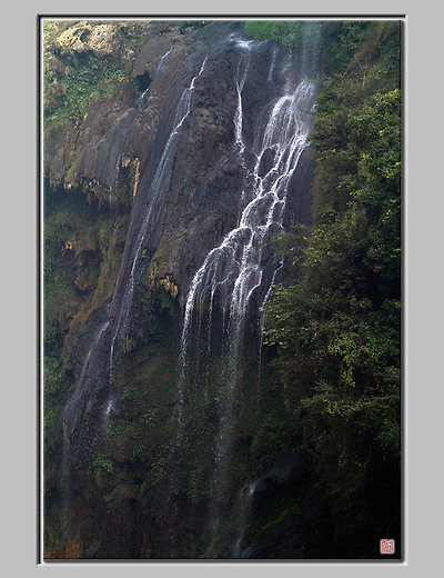 마령하협곡 폭포 _ 중국