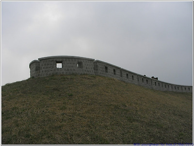월미돈대, 월미산 정상에 세워진 돈대