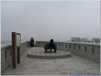 월미돈대, 월미산 정상에 세워진 돈대