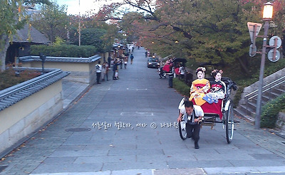 교토 게이샤 실제로 봤어요, 교토 기요미즈테라와 기온거리
