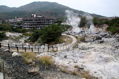 19 운젠 온천 雲仙温泉 / 나가사키현 / 日本の有名温泉100選 일본 유명온천 100선 / 「일본인 여행의 프로」들이 선정한 유명온천 랭킹
