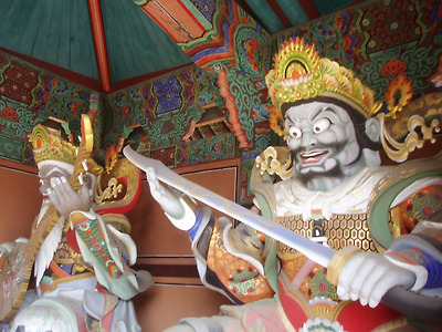 용주사 사천왕 (龍珠寺 四天王)