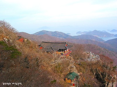 남해 보리암-돌 속에 묻힌 사랑