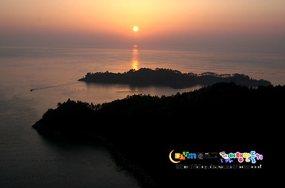 해남 갈두산 사자봉 땅끝 전망대 일몰(석양,낙조)