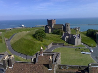 영국과 프랑스를 가르는 영국 해협(도버해협)