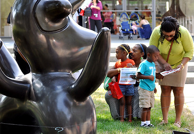 댈러스 도심 속 오아시스, 내셔 조각 센터(Nasher Sculpture Center) - 이미지