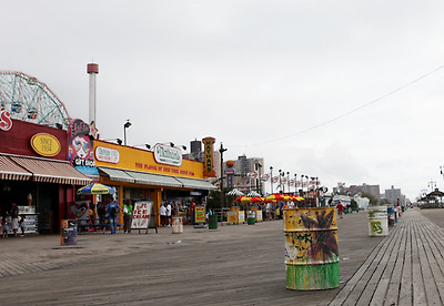 뉴요커들의 향수를 자극하는 유원지, 코니아일랜드(Coney Island) - 이미지