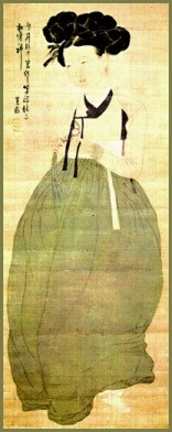 신윤복 - 미인도