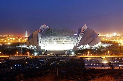 北京2008奥运场馆巡礼 沈阳奥体中心五里河体育场