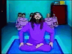 有名な松本智津夫(麻原彰晃)の空中浮揚