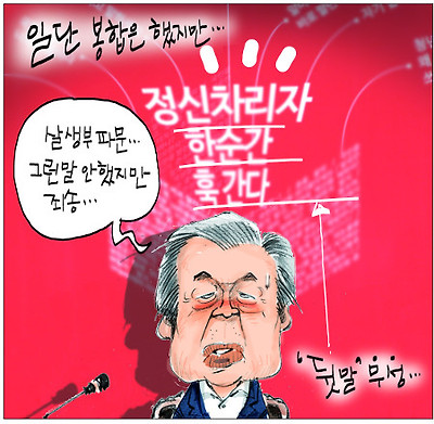 [국민만평-서민호 화백] 살생부파문 김무성-‘뒷말’무성… 기사의 사진