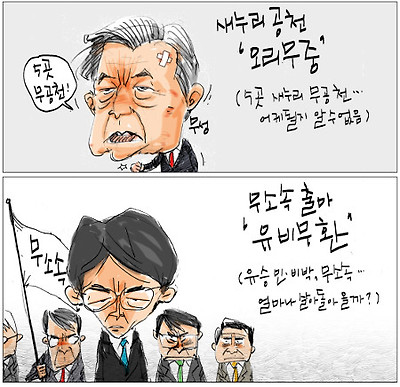 [국민만평-서민호 화백] 새누리 총선… 기사의 사진