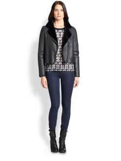 Tory Burch - Reversible Shearling Caroline Jacket