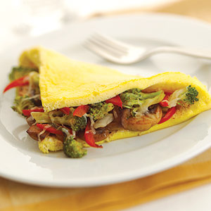 Baked Veggie Omelet