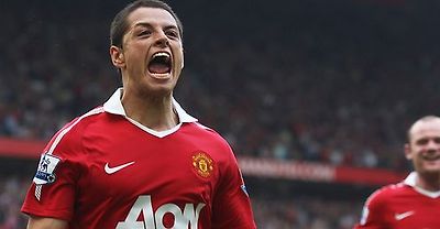 Javier Hernandez Manchester United Everton Premier League