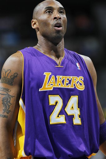 Los Angeles Lakers Guard Kobe Bryant Takes