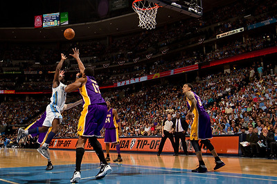 Ty Lawson #3 Of The Denver Nuggets Shoots