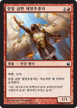 성질 급한 태양추종자