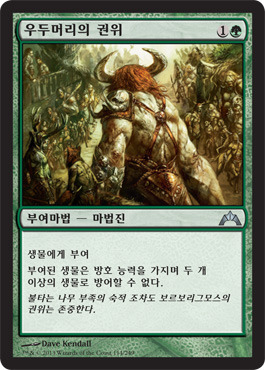 우두머리의 권위