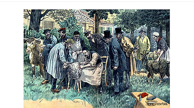 파스퇴르는 푸이 르포르 목장에서 탄저병 백신의 효능에 관한 공개적 실험을 했다.