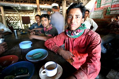 치타공의 어린 노동자