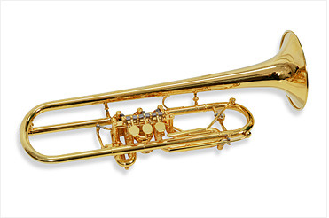 B♭조 로터리 밸브 트럼펫