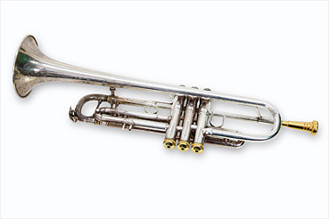 B♭조 트럼펫 뒷면