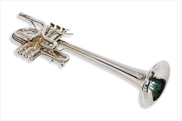 E♭조 트럼펫 앞면 