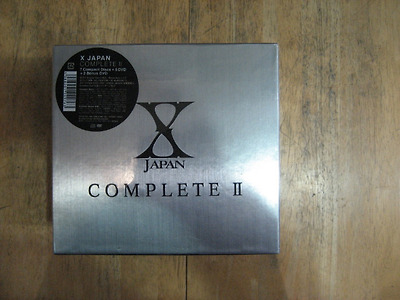 X JAPAN COMPLETE II [CD+DVD] - 음반사진 & 커버아트 - 소리