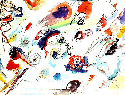 최초의 추상적 수채화 