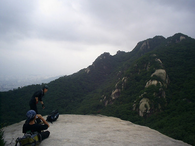 솔고개기점 상장능선-육모정고개 코스