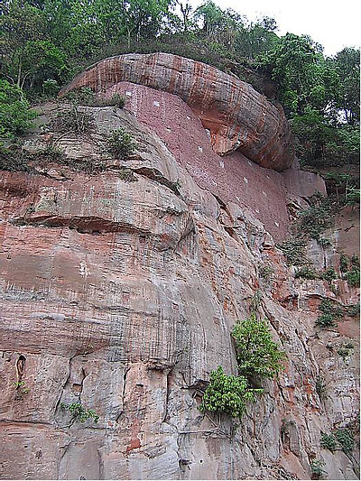 낙산 대불(유네스코에 등록된 세계유산).