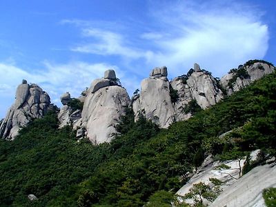 도봉산 오봉 릿지 개념도