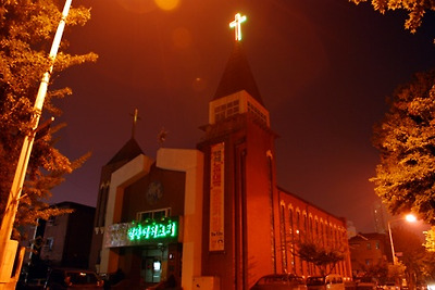 일산백석교회전경