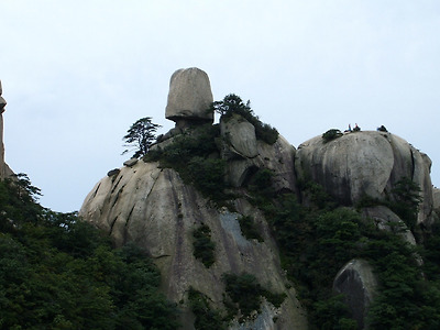 도봉산 오봉중 제3봉인 남근봉