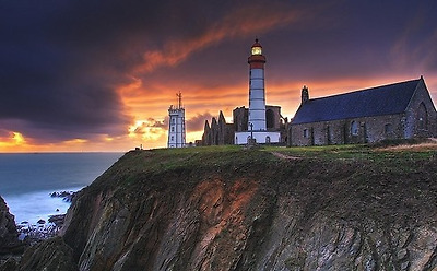 아름다운 등대 이미지