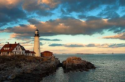 아름다운 등대 이미지