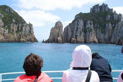 거문도백도여행 - 백도해상관광1