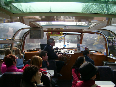 네덜란드 운하의도시 암스테르담에서