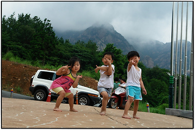 스포츠 클라이밍 꿈나무들